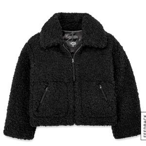 UGG Maeve Sherpa Fur Jacket XL Fur